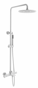 Душевая система Kaiser Serio 05382-4 белая матовая