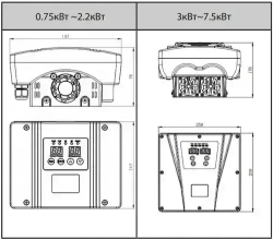 Частотный преобразователь Belamos FIL-10 2.2KW 220V с датчиком давления