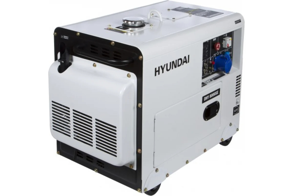 Дизельный генератор HYUNDAI DHY 8000SE