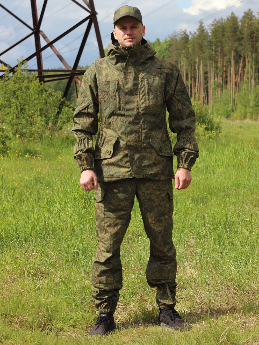 Горка 6М Зеленый пиксель р/с