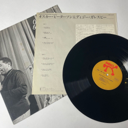 Винтажная виниловая пластинка LP Oscar Peterson and Dizzy Gillespie (Japan 1975) (No Obi)