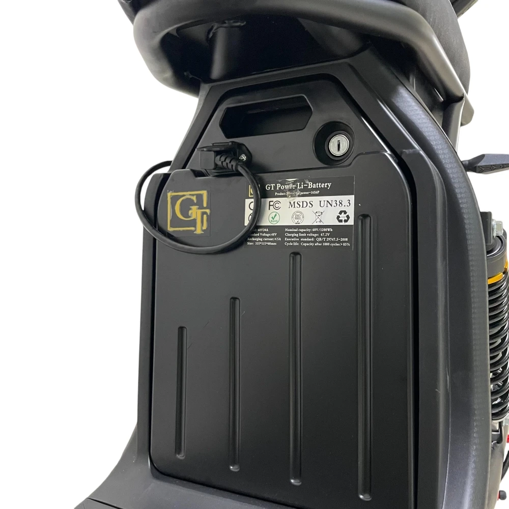 Электроскутер Citycoco GT X7 PRO Черный (2000W) Off Road