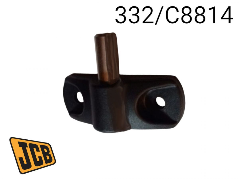 Шарнир крепление рамы заднего стекла JCB 332/C8814