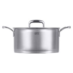 Кастрюля из нержавеющей стали Gipfel Prestige 1235 24 см/5,4 л