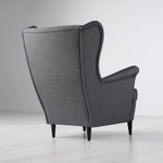 Кресло для отдыха ТОЙВО, тёмно-серый, 82*96*101 см, рогожка