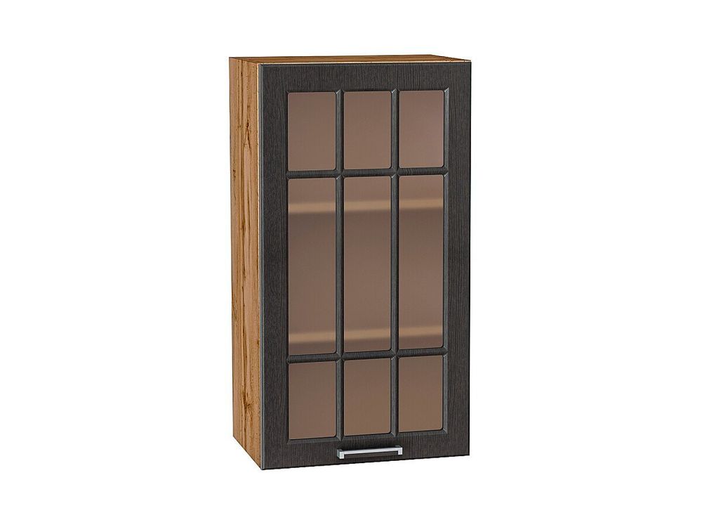 Шкаф верхний с 1-ой остекленной дверцей Прага