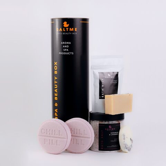 SALTME СПА набор для женщин подарочный SPA & BEAUTY BOX #4 , 1,2 кг