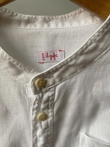 Льняная рубашка Il Gufo, 140