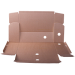 Архивный короб OfficeSpace с клапаном, 250x150x320 мм, микрогофрокартон, белый