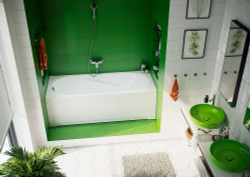 Акриловая ванна Aquatek (Акватек) Лугано 170x70 с каркасом