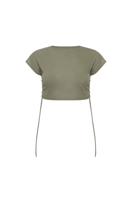 Футболка укороченная TANZANIA Moss