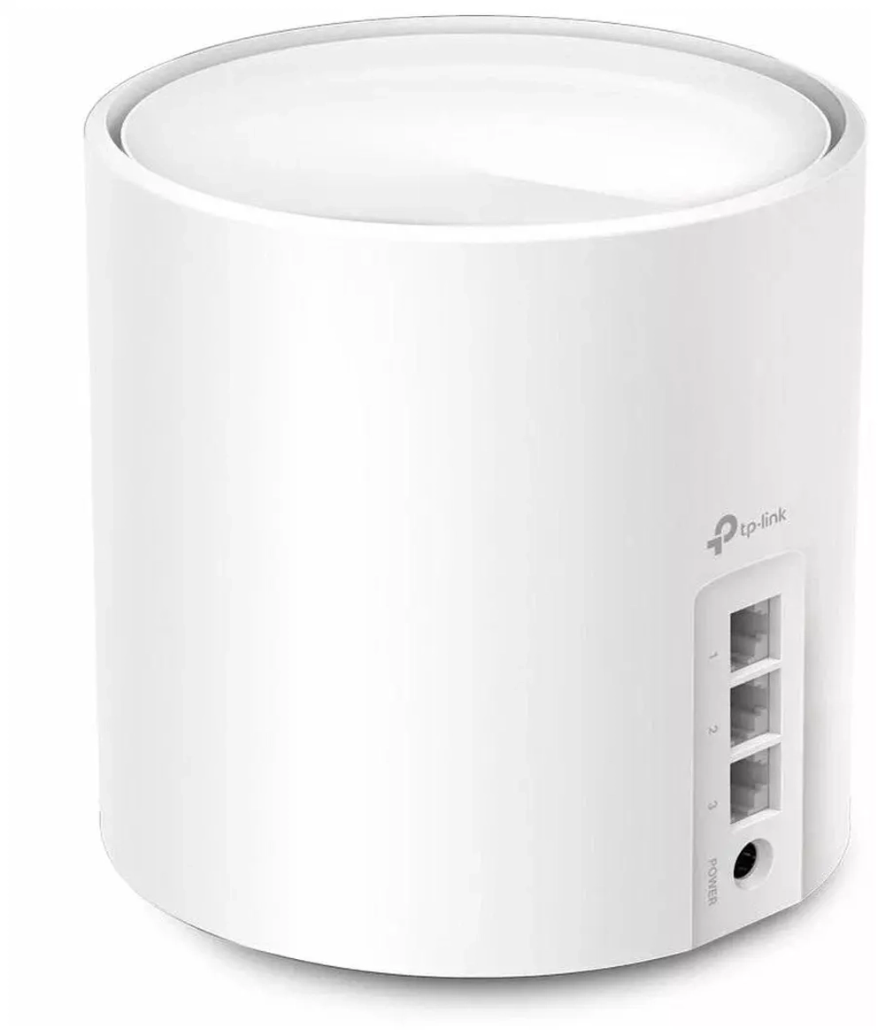 Беспроводной маршрутизатор TP-Link Mesh Deco X50 802.11ax, 3000(574+2400) Мбит/с, 2.4ГГц и 5ГГц, 2xLAN (1-pack)
