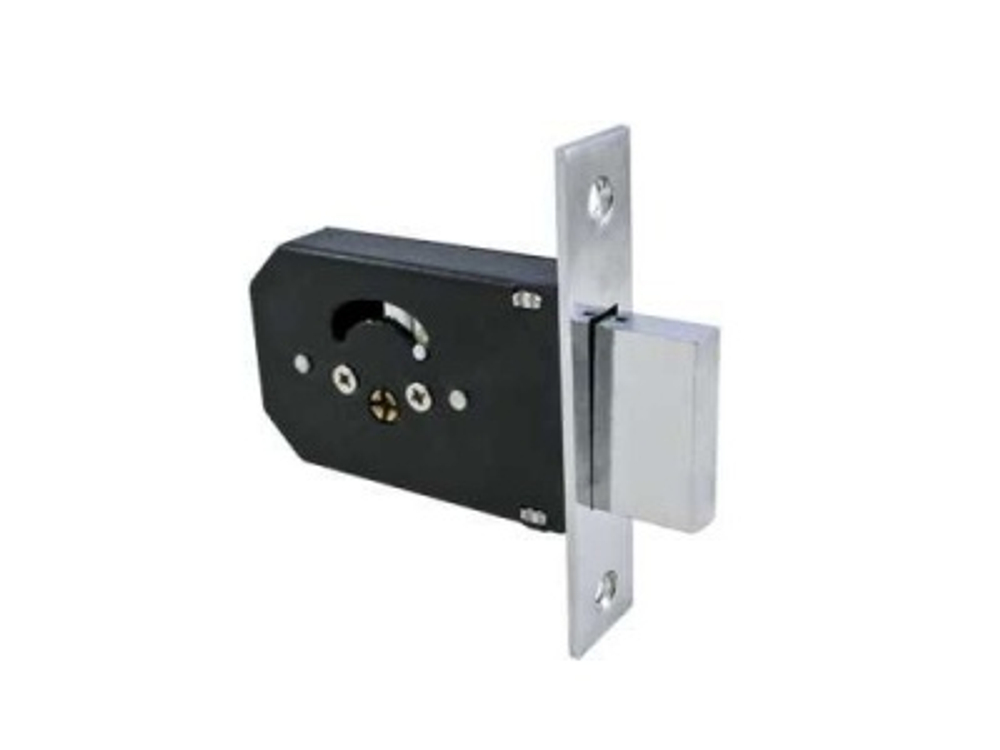 Замок врезной 955-5K CP хром крестовой ключ Стандарт (60шт/уп)