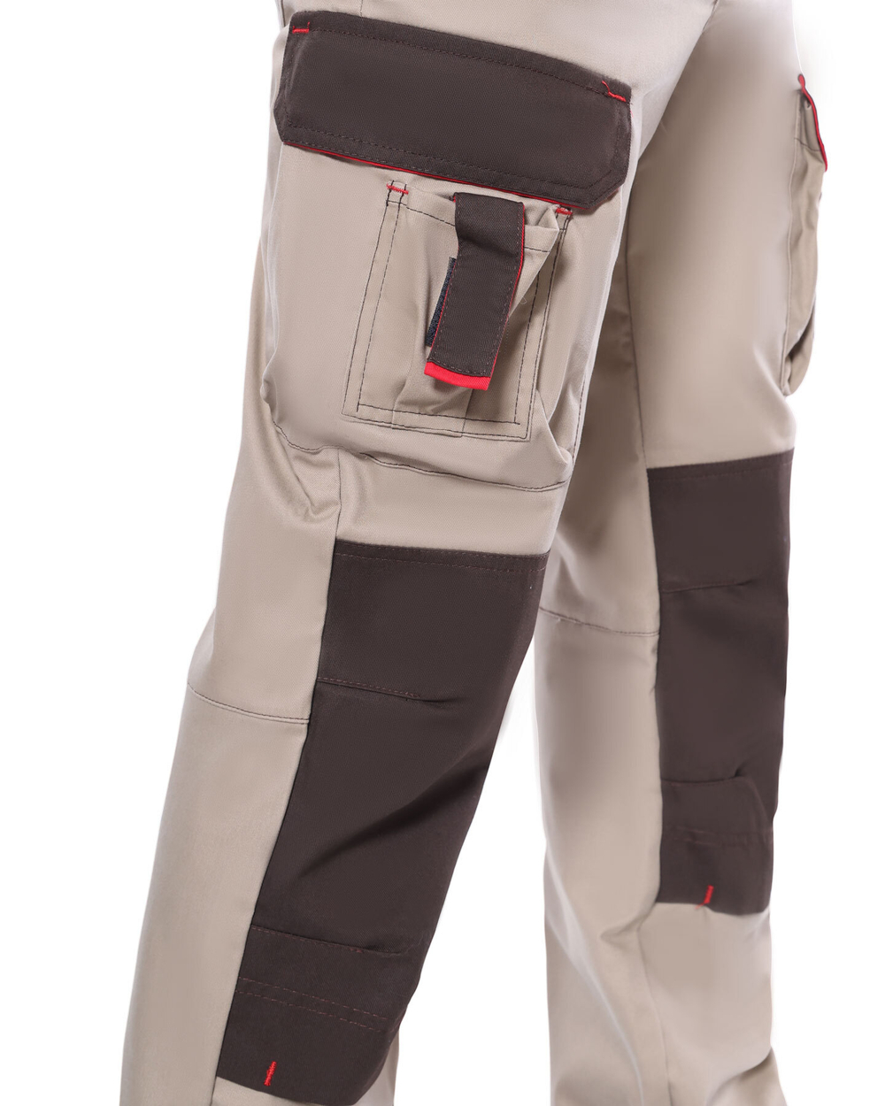 Брюки "СИРИУС-ДЖЕТ Браун" песочные с т.коричневым