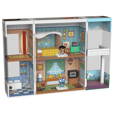 Набор Funko Bitty POP! Bitty Box Disney Lilo & Stitch Lilo's Home +2 Bitty POP! Lilo w/Scrump, Superhero Stitch