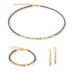 Браслет Coeur de Lion Brown-Olive 4359/30-1109