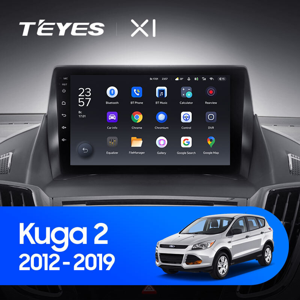 Teyes X1 9" для Ford Kuga 2012-2019