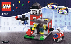 LEGO Exclusive: Пожарное депо 40182 — Bricktober Fire Station — Лего Эксклюзив