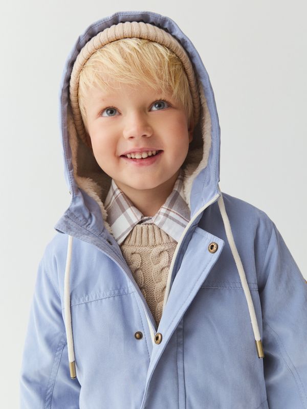 Парка демисезонная на меху 