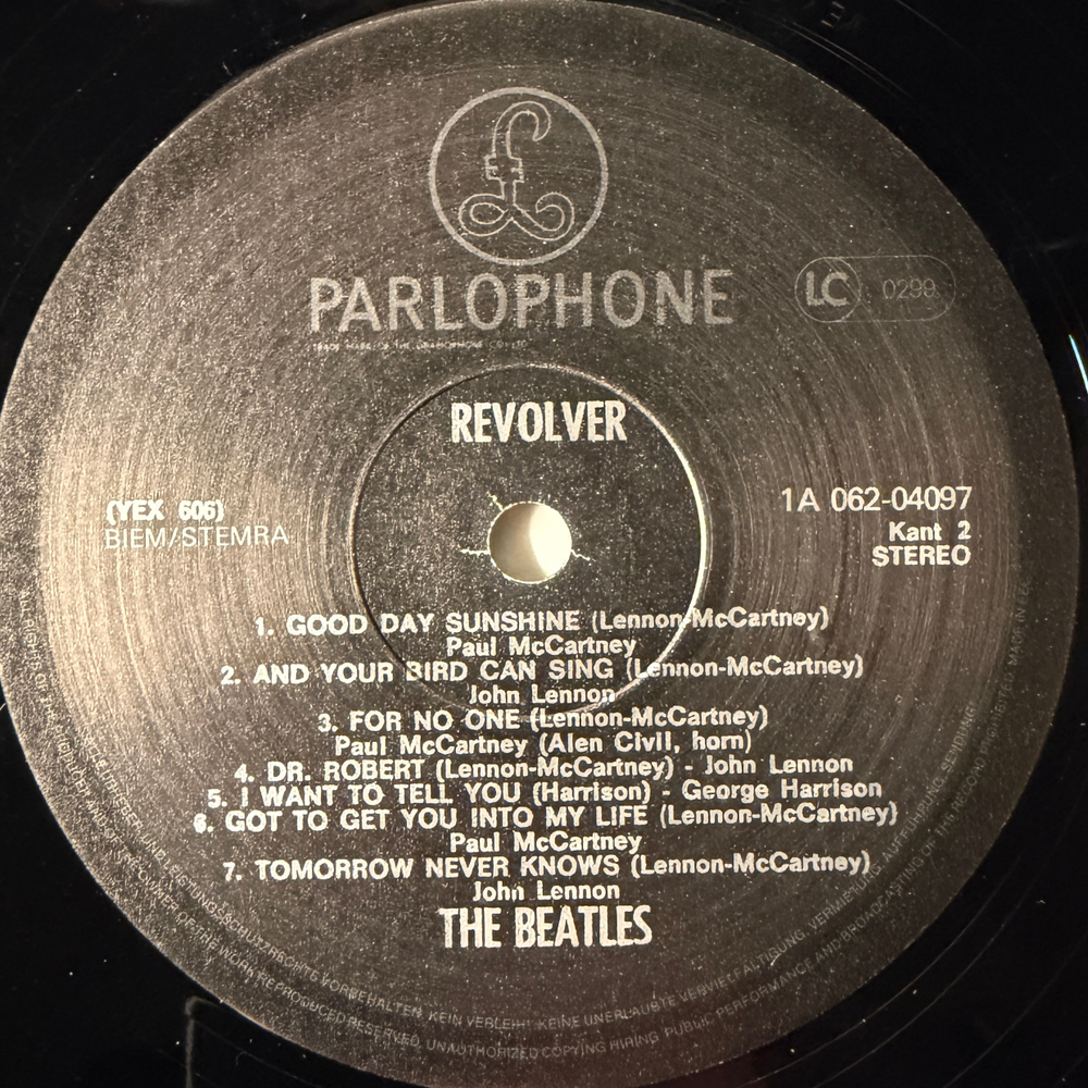 The Beatles ‎– Revolver (Европа)