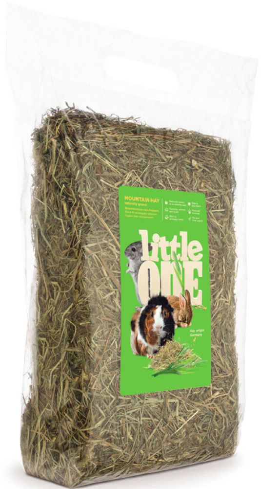 Наполнитель сено Little One горное (непрессованное) - 1 кг