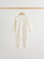 Комбинезон / Cлип для малышей Next H44-219, 3 шт., Розовый, Голубой, Молочный