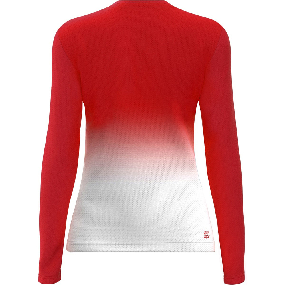 Одежда для тенниса , Футболка с рукавом BIDI BADU  .