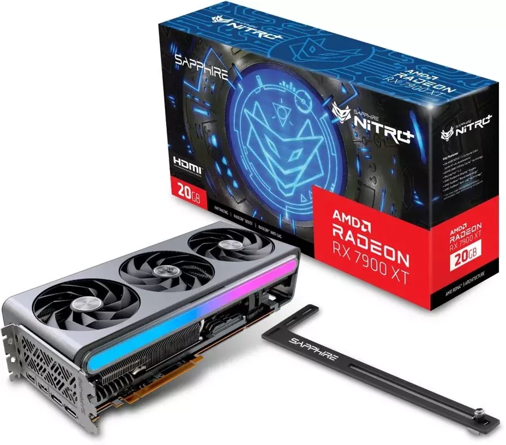 Видеокарта Sapphire NITRO+ RX 7900 XT GAMING OC VAPOR-X (11323-01-40G) RTL