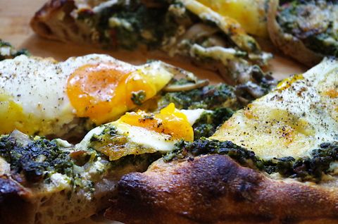 Хлеб, пицца, лепешки на закваске из одного теста!