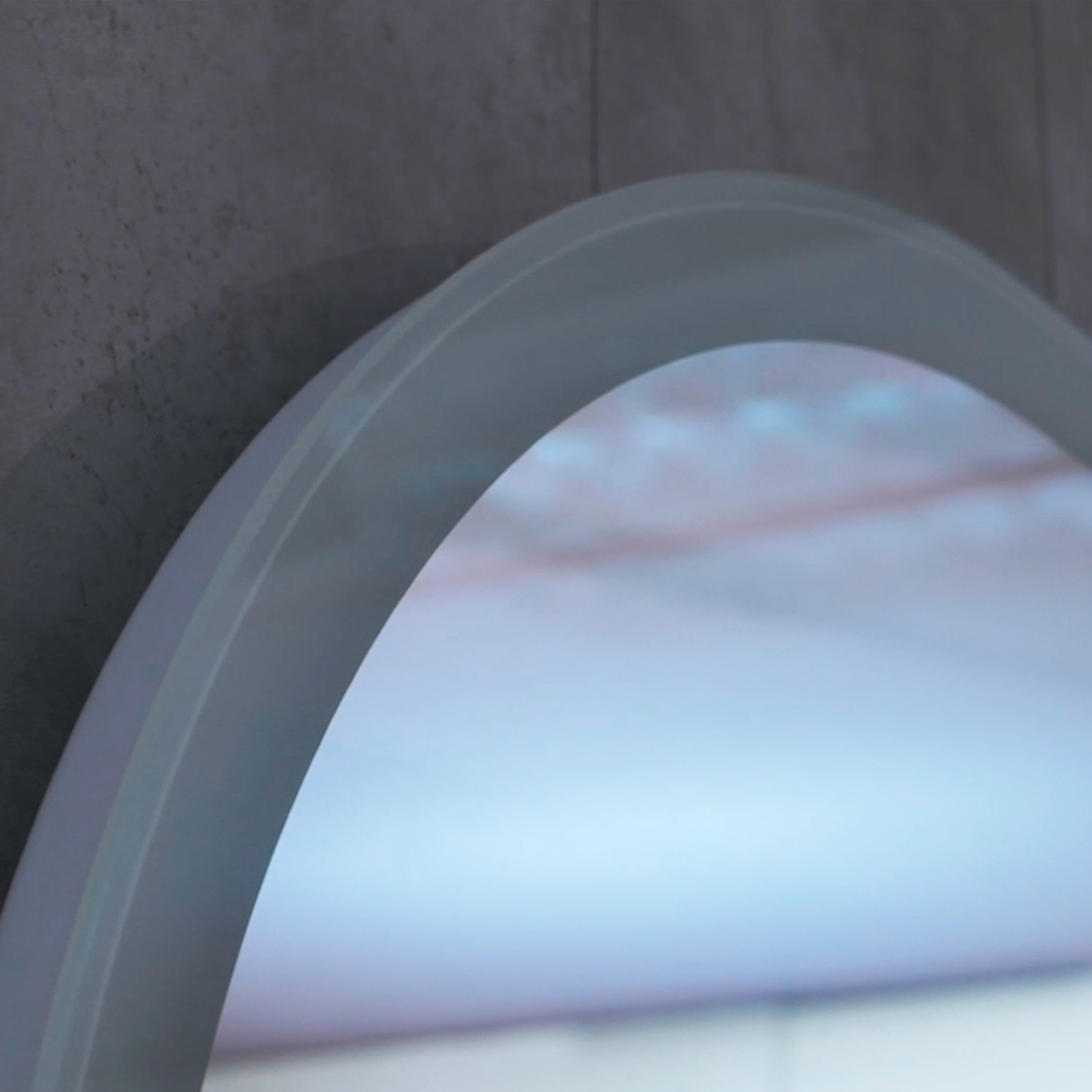 Зеркало с подсветкой Виола,  60х120 см (сенсорный выключатель, регулировка яркости, универсальная ориентация, холодная подсветка 6000К)