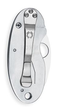 Складной нож Spyderco Cricket C29P c клинком из стали VG-10, рукоять Stainless Steel