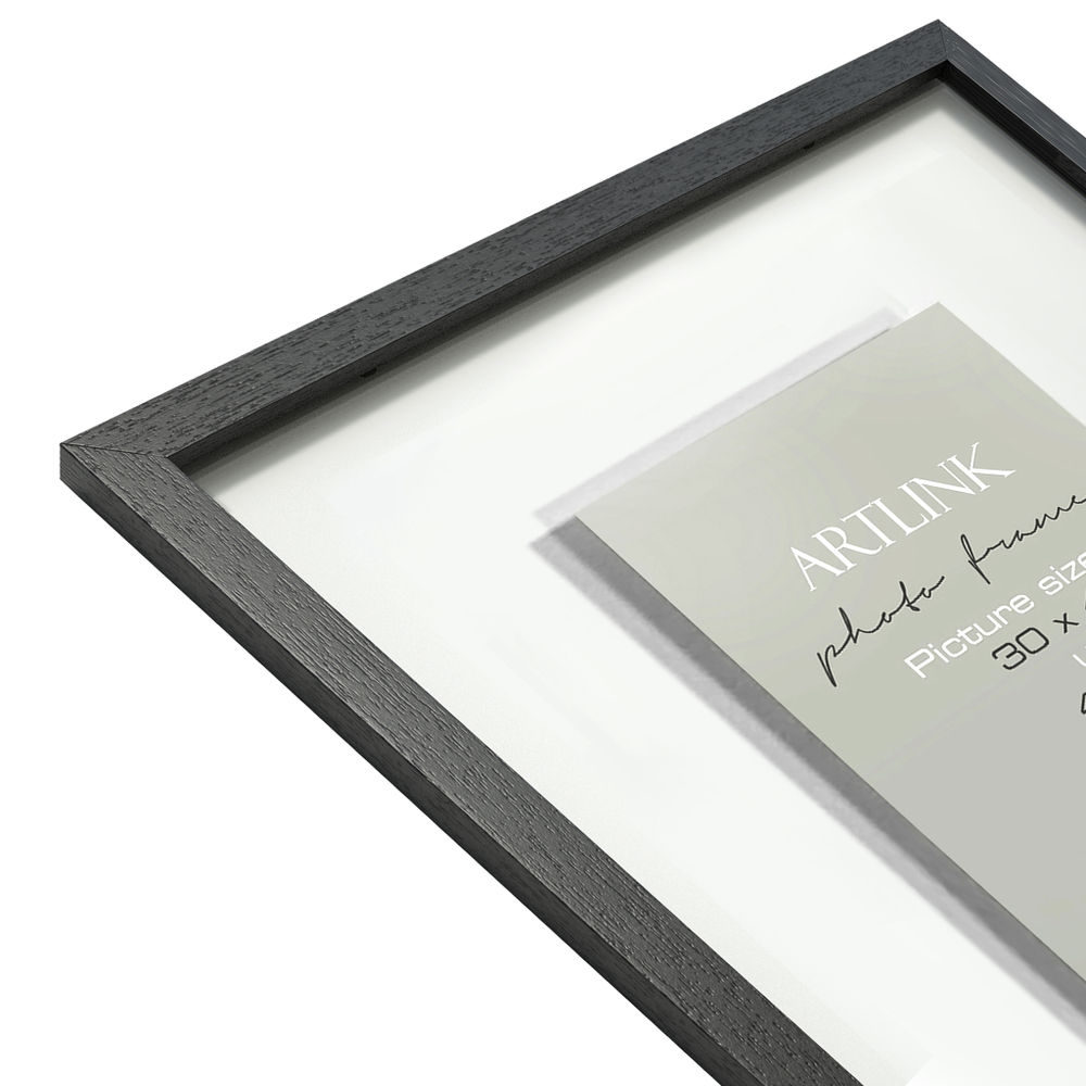 Рамка Lucid Black 50*70 см