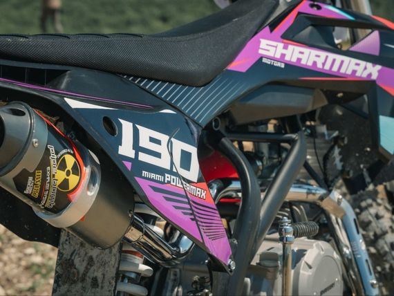 Мотоцикл питбайк SHARMAX MOTORS PowerMax 190 MIAMI