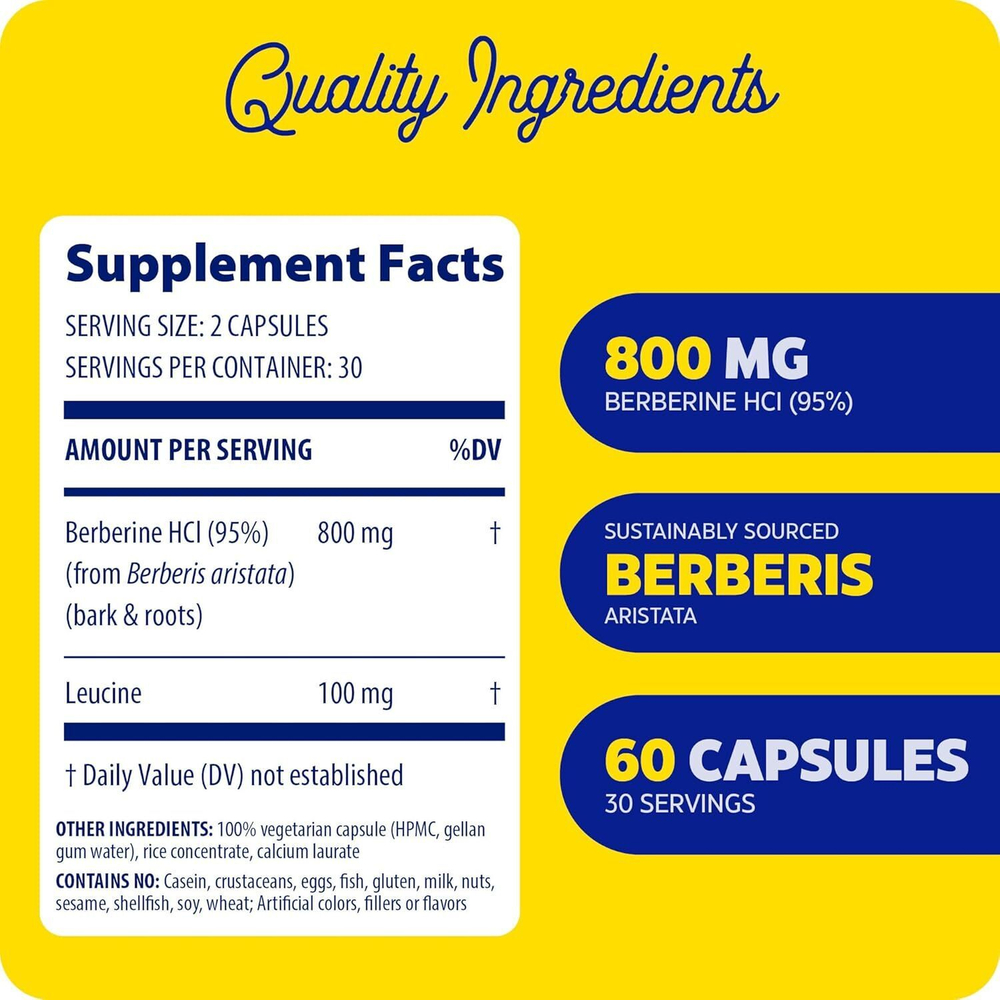 Enzymedica - Berberine 60 capsules