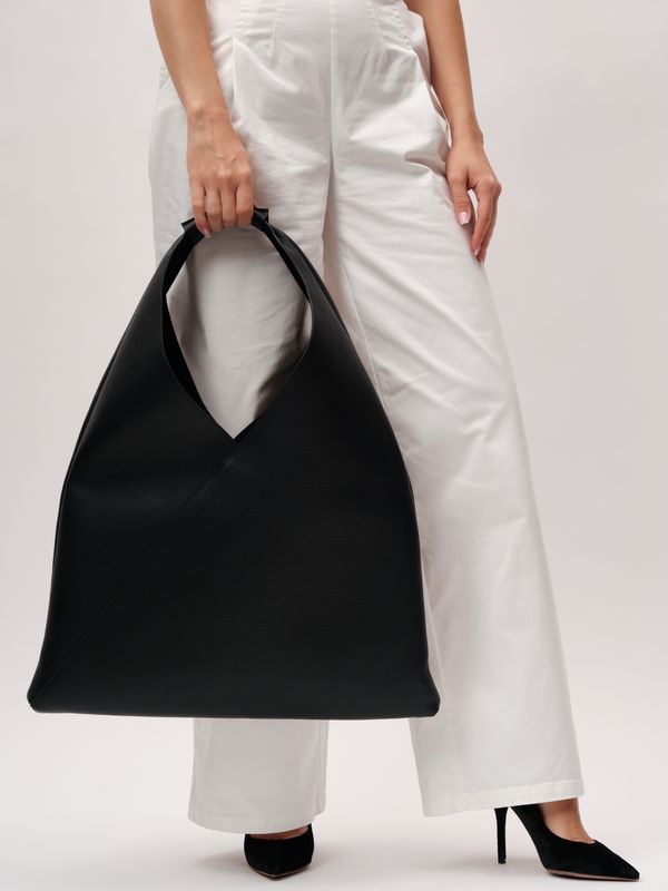 Кожаная сумка Luna DBR 31373 черный