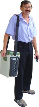 Ящик рыболовный зимний SALMO 2-х ярусный с пластиковыми карманами