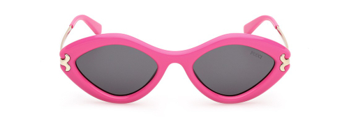 Солнцезащитные очки Emilio Pucci EP 0223 75A женские фуксия, геометрическая оправа