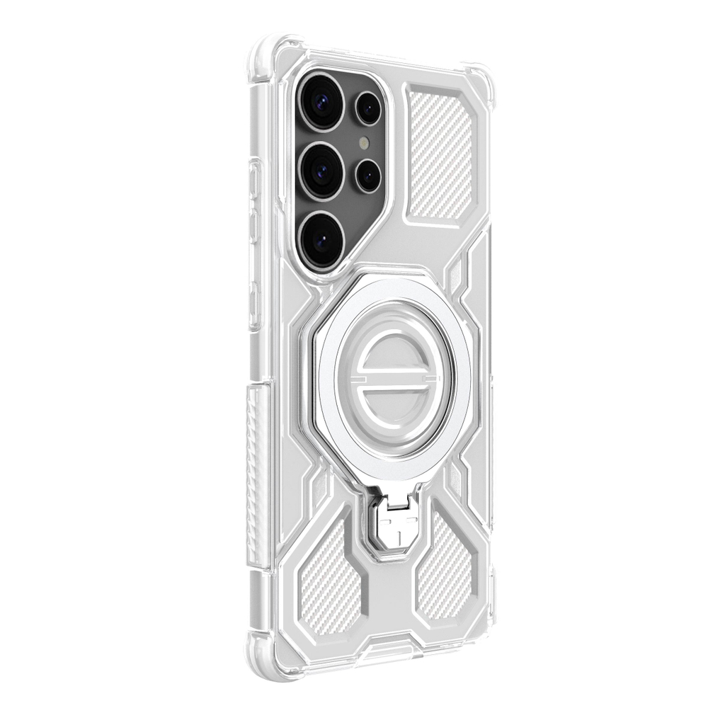 Прозрачный силиконовый чехол Expressive Clear Case для Samsung Galaxy S25 Ultra