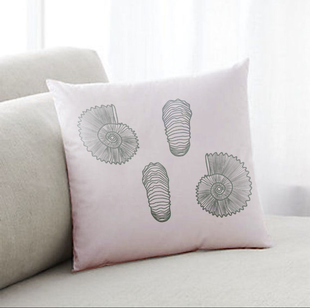 Подушка "Ракушки"