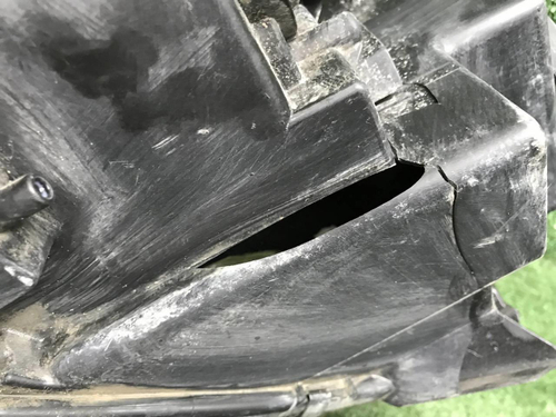 Битая Фара правая Renault Logan 2 (18-22) галоген