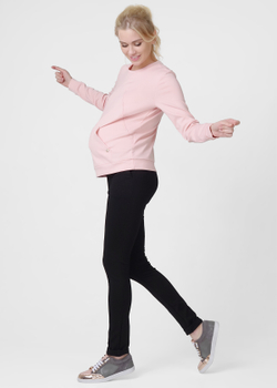 Брюки "Карл" для беременных черный