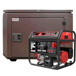 Генератор бензиновый SUNREKA G8500TEAX с кожухом Geon 1200 RAL 8019