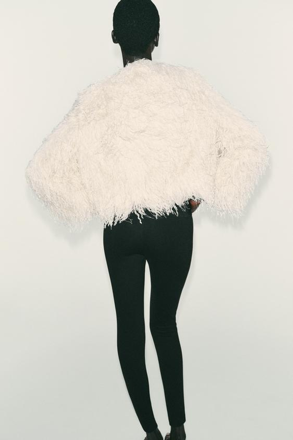 ZARA ЛЕГИНСЫ С ШИРОКИМ ПОЯСОМ, ЧЕРНЫЙ