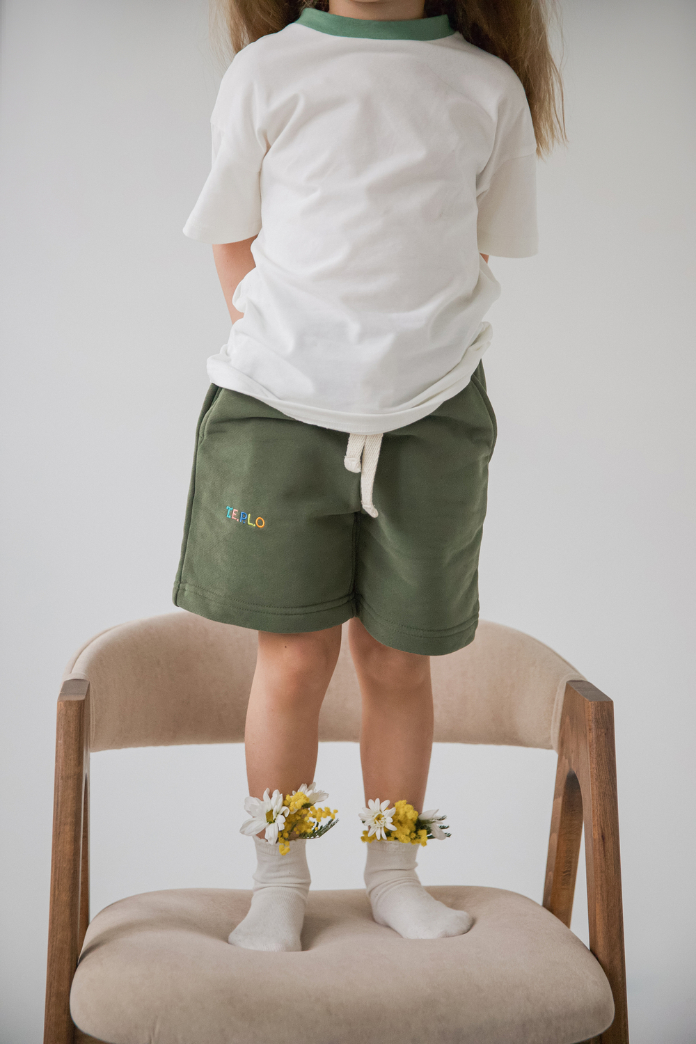 Футболка oversize Шалфей