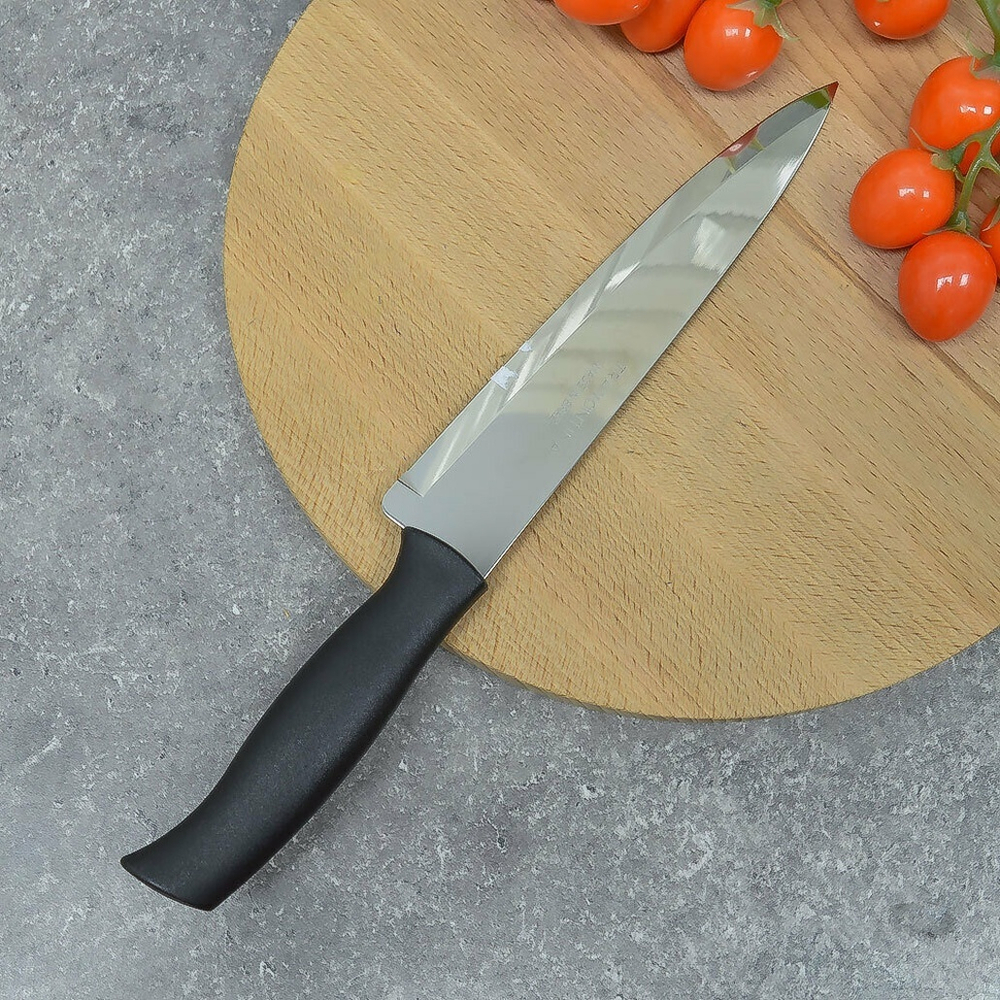 Нож кухонный 20см Tramontina Athus, гладкий (без инд/уп)