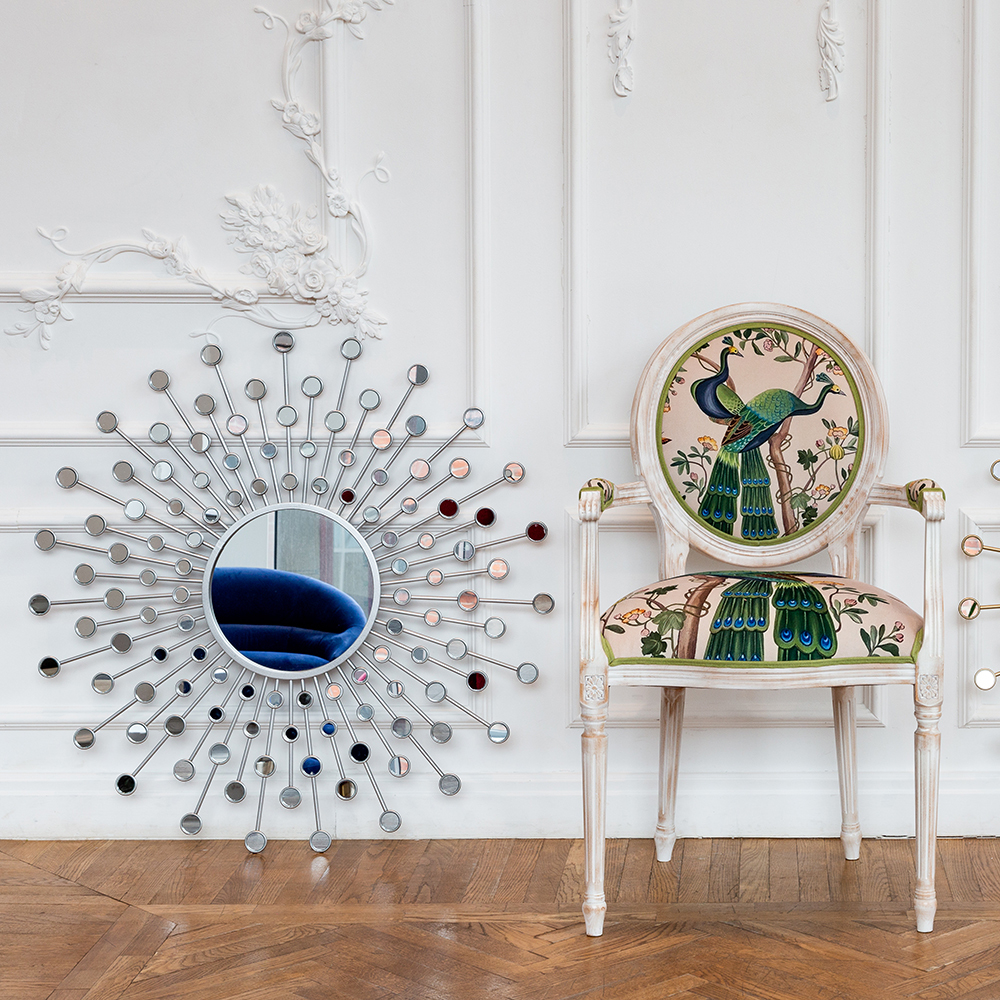 Зеркало настенное Объект мечты Белладжио Сильвер