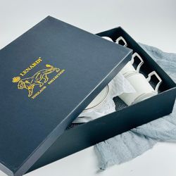 Lenardi 244-051 Чайный набор 12пр.280мл в под.уп.(х8)Фарфор