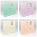 Пакет подарочный 37х37х20см Премиум "Эксклюзив" (Микс)