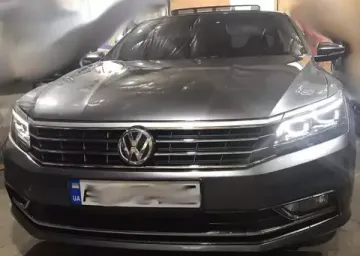 Передние фары VW Пассат Б8 2016-2018 V2 Type (USA type)