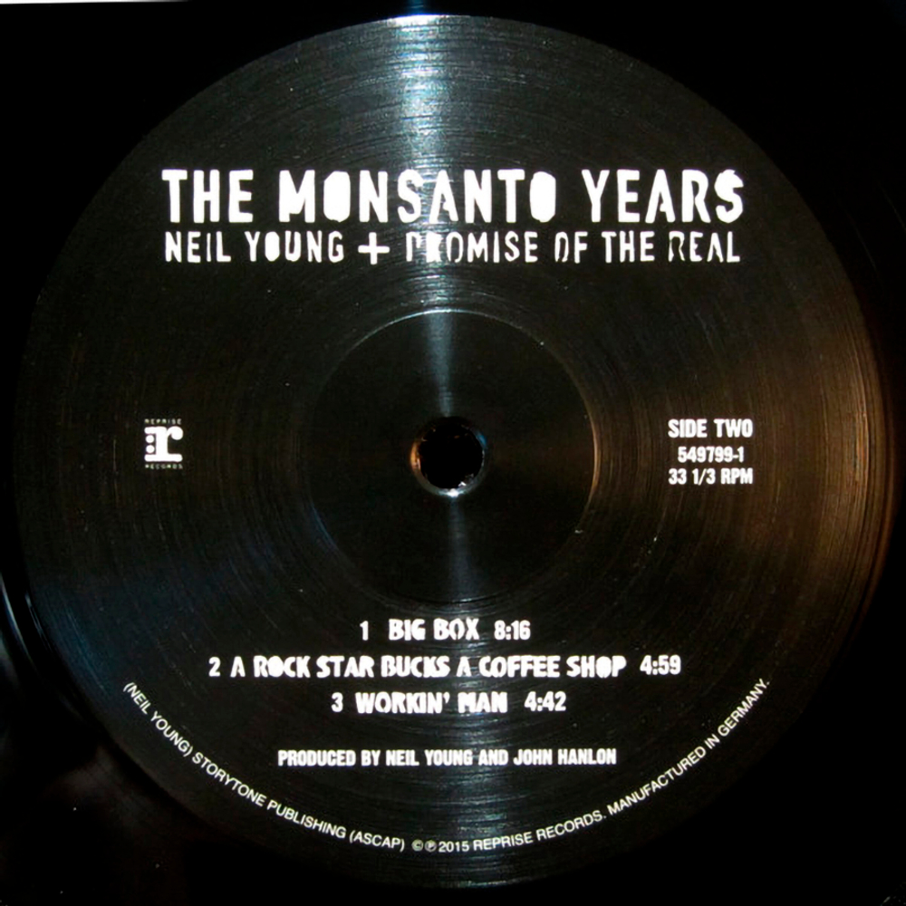 Neil Young + Promise Of The Real / The Monsanto Years (2LP)